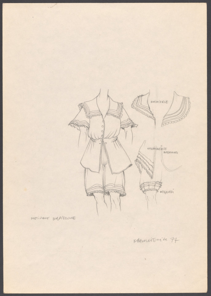 projekt kostiumów