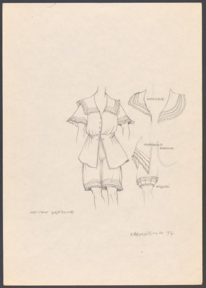 projekt kostiumów